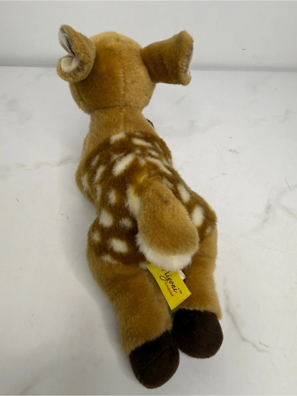 Aurora Miyoni Deer Fawn Plush Stuffed Animal Baby Doe Soft Cuddly Brown 12